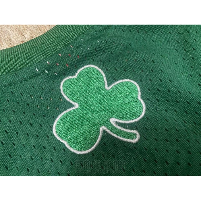 Camiseta Boston Celtics Kevin Garnett #5 Mitchell & Ness 2012 Verde